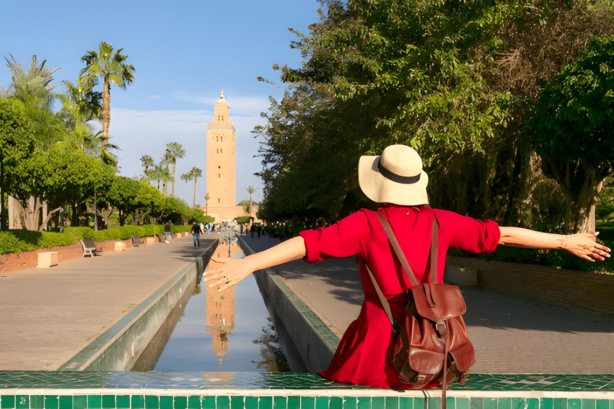Traditional Moroccan lunch Marrakech